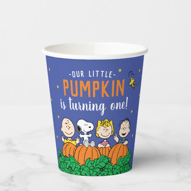 The Peanuts Charlie Brown Birthday Paper Cups
